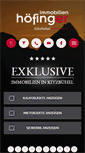 Mobile Screenshot of immobilien-hoefinger.at